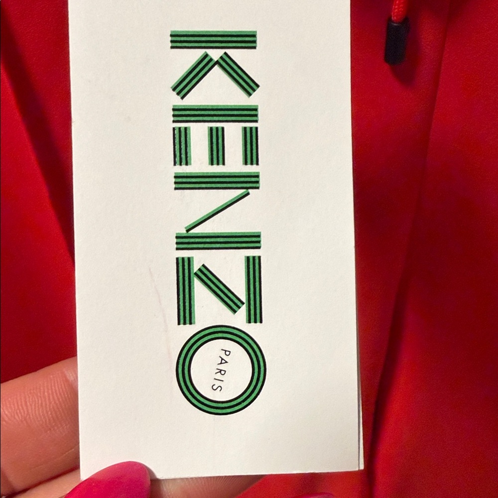 Kenzo Kids Bright Red Casual Trousers - Picture 3 of 10